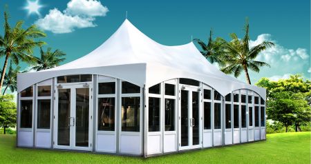 6M x 12M Glass Wall Tents