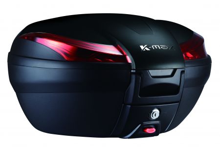 Maleta superior para motocicleta K-MAX K28 - Topcase de gran capacidad de 50 litros.