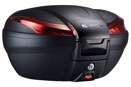 K-MAX K27 Motorrad-Topcase - 50 Liters, Large Capacity Top Case.
