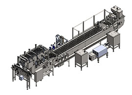 3D model of process equipment from our experienced machine designer