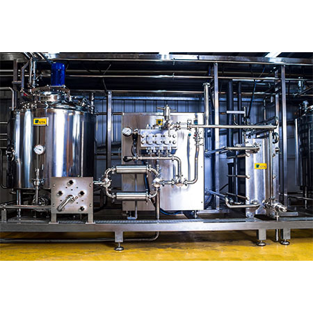 مصنع خليط الآيس كريم - مصنع بسترة الدُفعات لإنتاج الآيس كريم الصناعي.