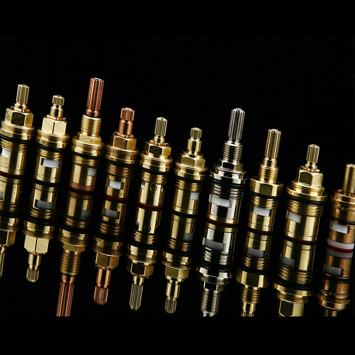 3 8 Two Handle Faucet Brass Ceramic Cartridge Headwork Supply Geann