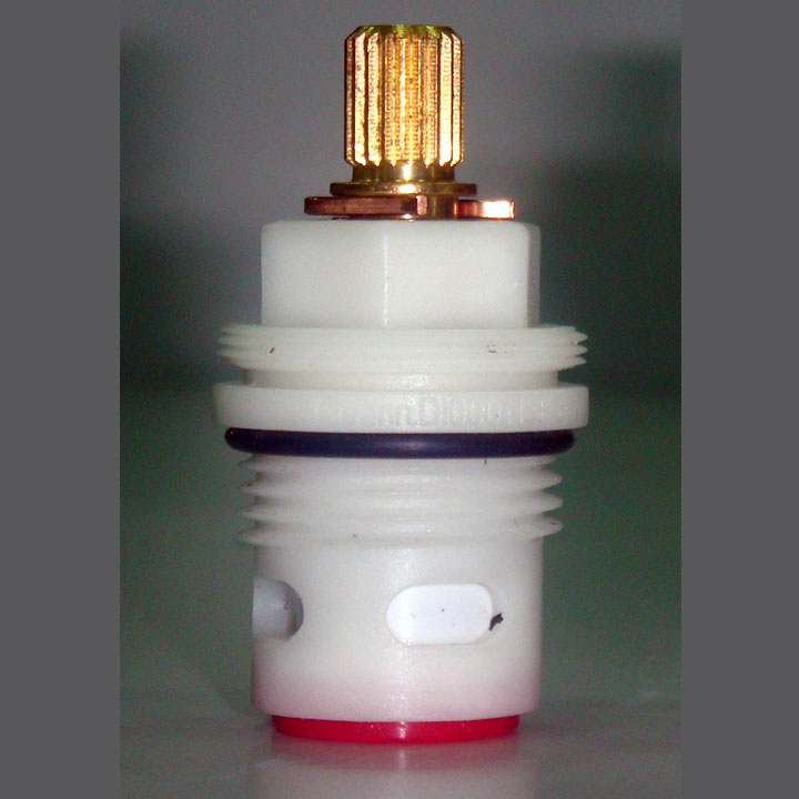 3/8 Three EighthInches Two Handle Faucet Plastic Ceramic Cartridge (Headwork) Insert Gland