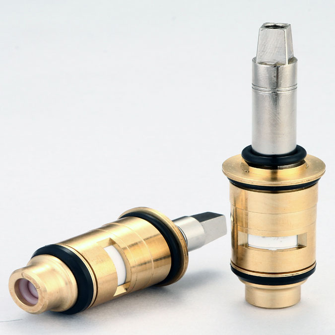 Heavy Duty Two Handle Commercial Ceramic Cartridge with Check Valve