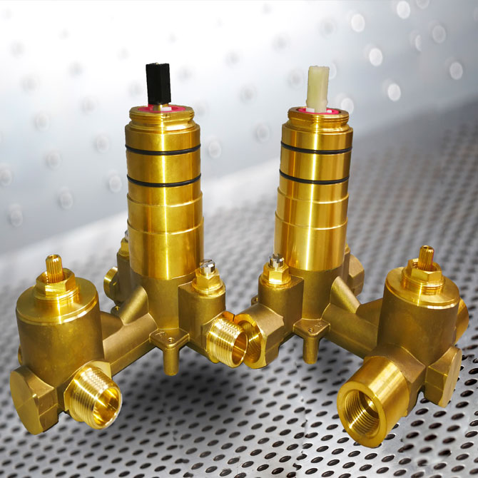 Pressure Balance Valve with Diverter Supply Geann