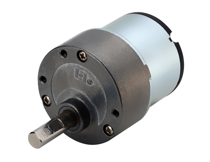 210RPM Pangding DC Adjustable Speed Permanent Magnet Reduction Gear Motor 8mm Shaft CW/CCW 12V 15W 