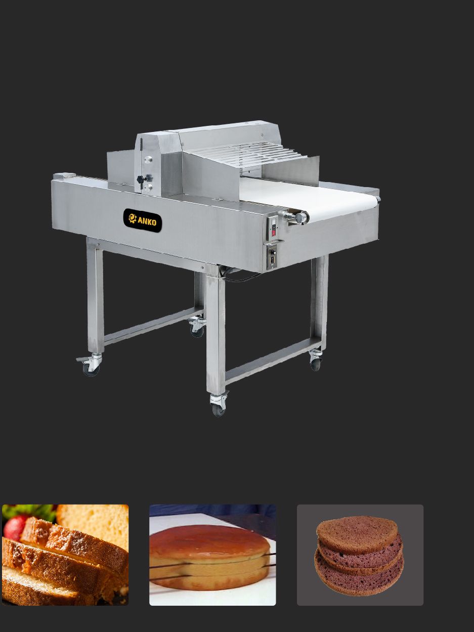 Cortadora Automática Horizontal de PastelEquipos de producción de alimentos  | ANKO- Experto del fabricante de máquinas de alimentos
