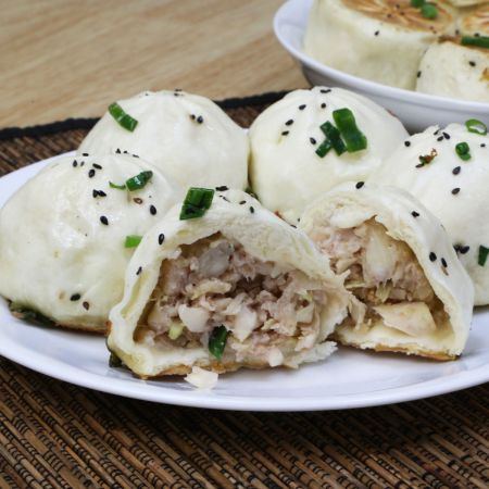 Pan Fried Stuffed Bun - Pan Fried Stuffed Bun production planning proposal and equipment