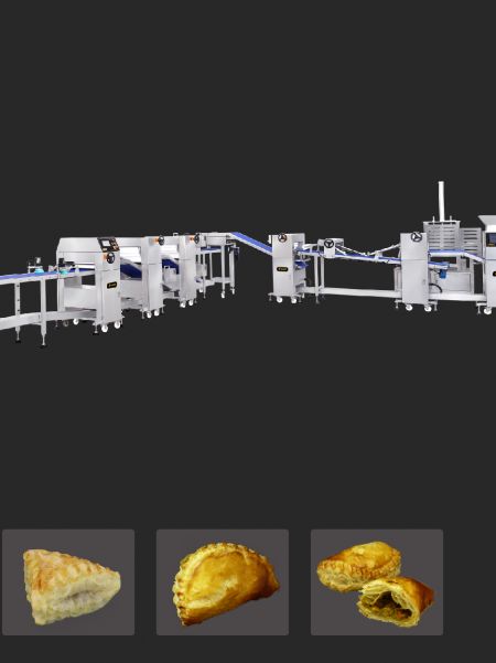 Customized Puff Pastry Production Line - puff pastry machine