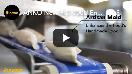 ANKO Nieuwe HLT-700U Verbetert de handgemaakte look van het eten