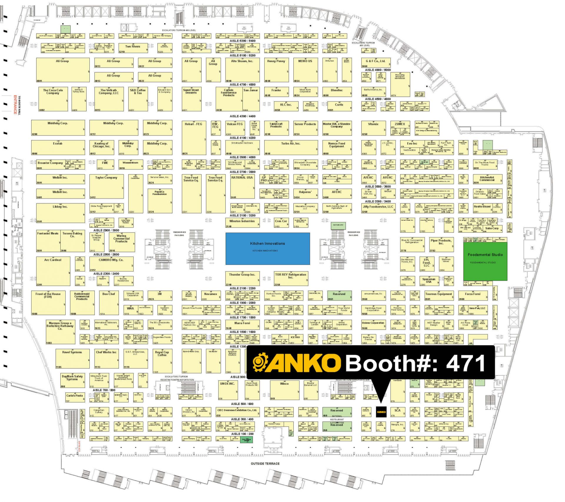 2018 NRA Show in Chicago, USA ANKO FOOD MACHINE CO., LTD.