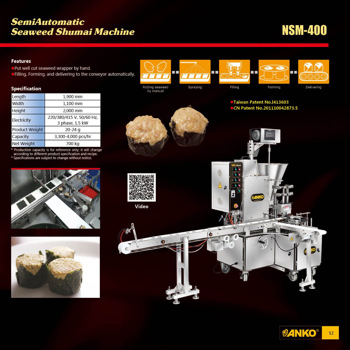 ANKO Catalog ANKO FOOD MACHINE CO., LTD.