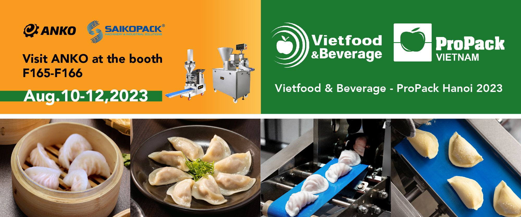 Vietfood & Beverage - ProPack 2023 | ANKO FOOD MACHINE CO., LTD.