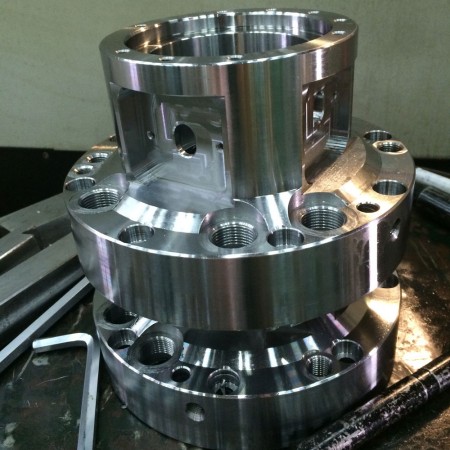 JFS’s milling center can finish any part with complex design requested by customers.