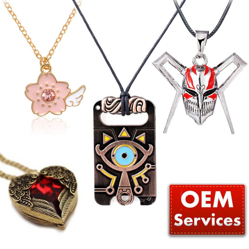 Custom Anime Necklace Jewelry