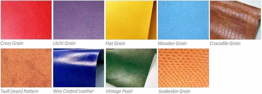 Leather Swatches and Material