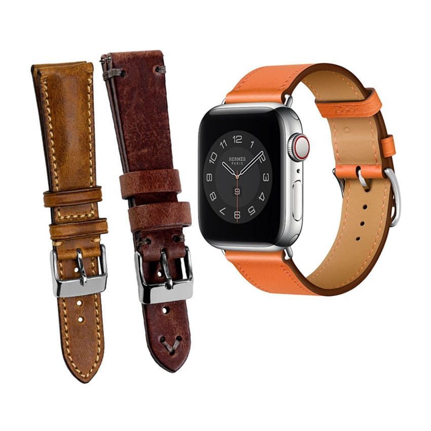 Leather Wrist Watch Band