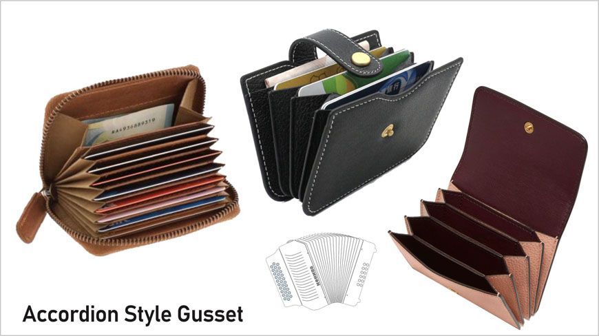 accordion gussets