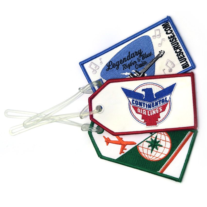 Embroidery Luggage Tags