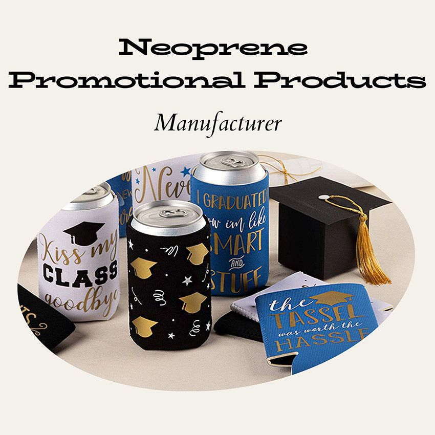 Neoprene Lunch Tote and Can Coolers