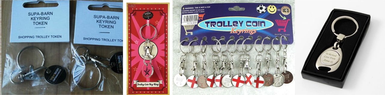 Custom Branded Trolley Coin Holder Keychains: Promote Your Business with Jin Sheu