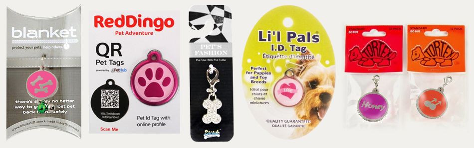 Pet ID Tags packing