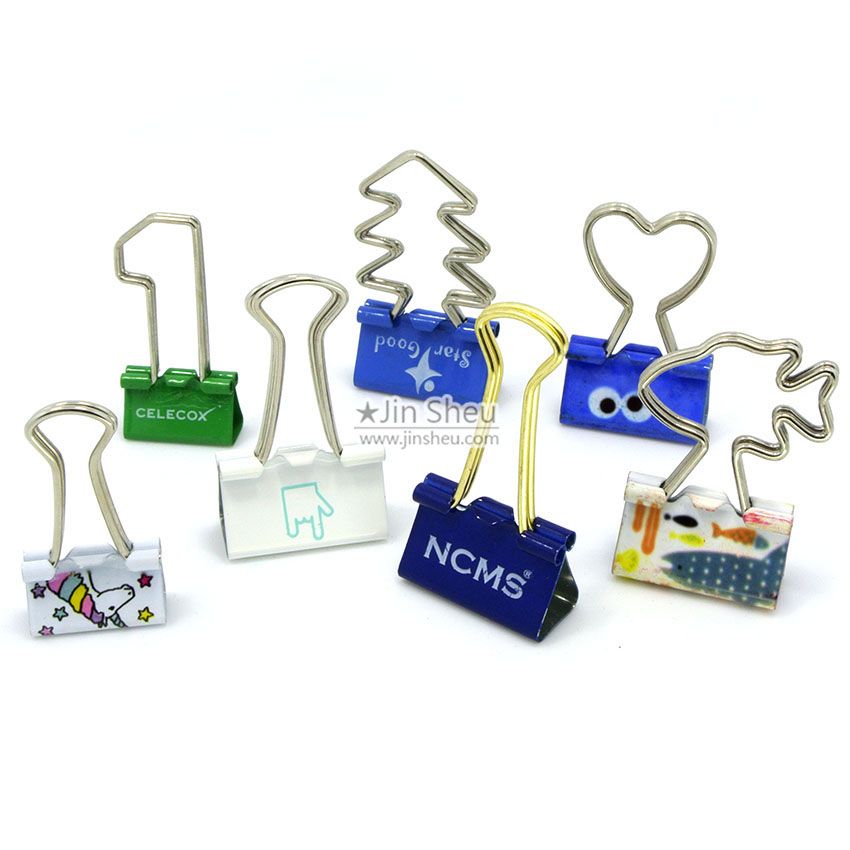 personalized binder clips