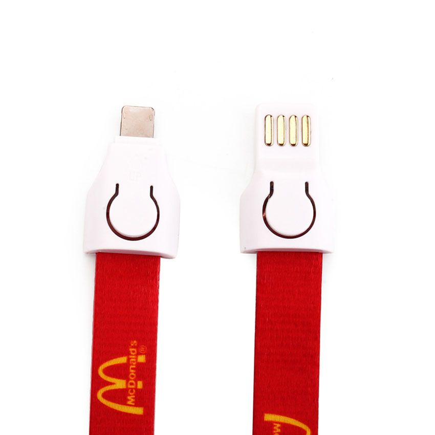 Customized Charging Cable Lanyard