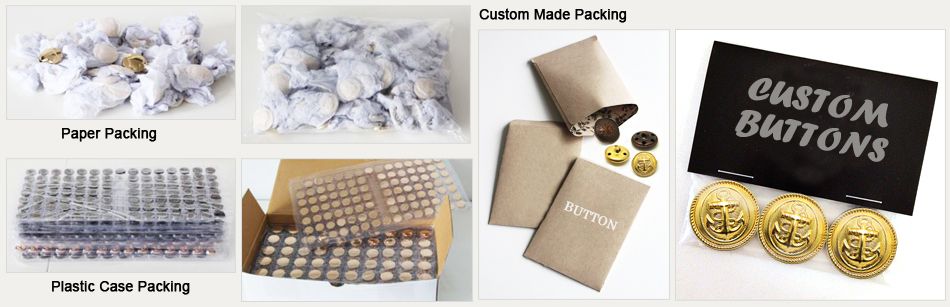 metal buttons packing