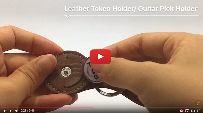 leather coin holder