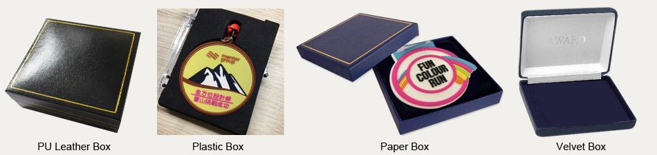 rubber medal package methods