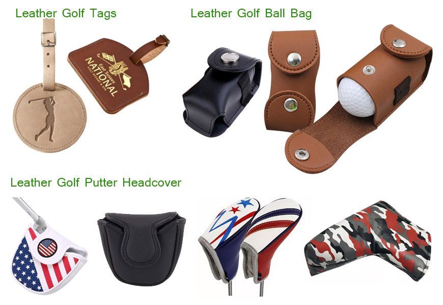 custom made leather Golf Souvenirs