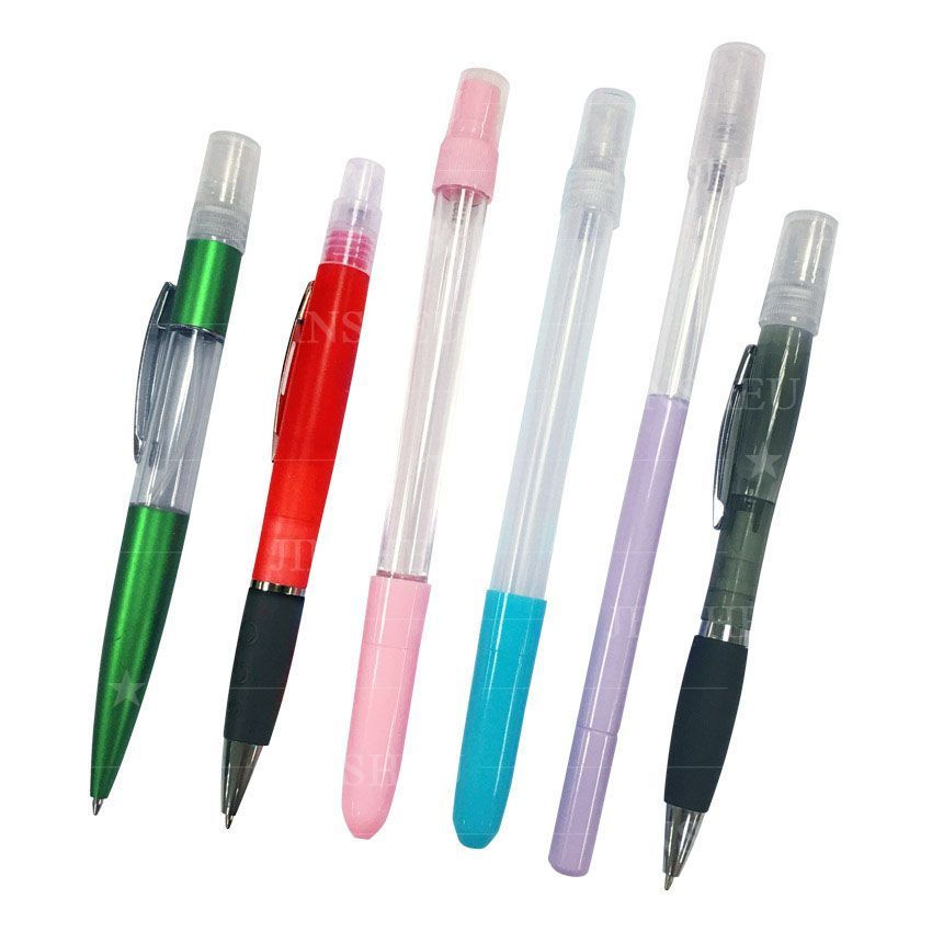 Refillable Plastic Sprayer Ball Pens