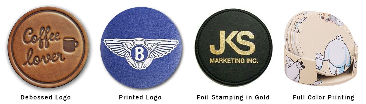 Custom Branding Techniques for Leather Coasters