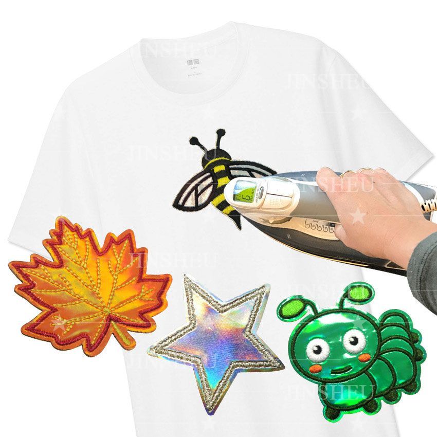 アイロン式ホログラムワッペン ノベルティ 販促品 サプライヤー Jin Sheu アイロン式ホログラムワッペン ノベルティ 販促品 サプライヤー Jin Sheu