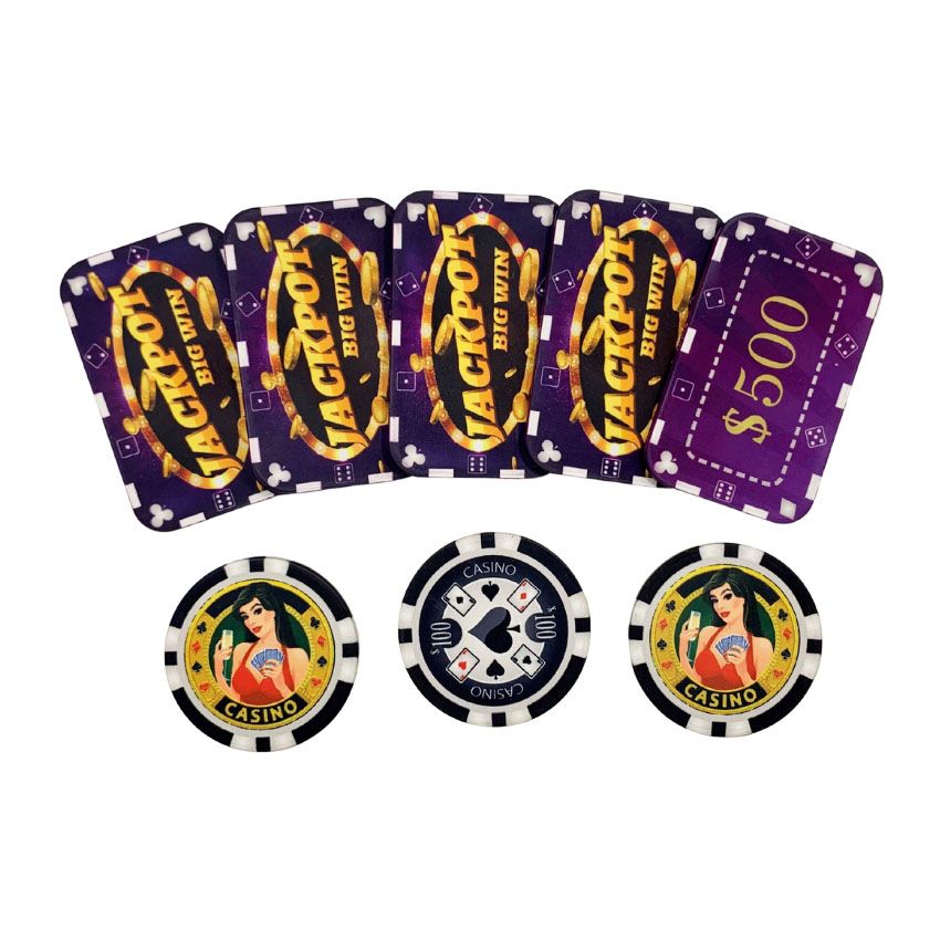 Personalized poker chips