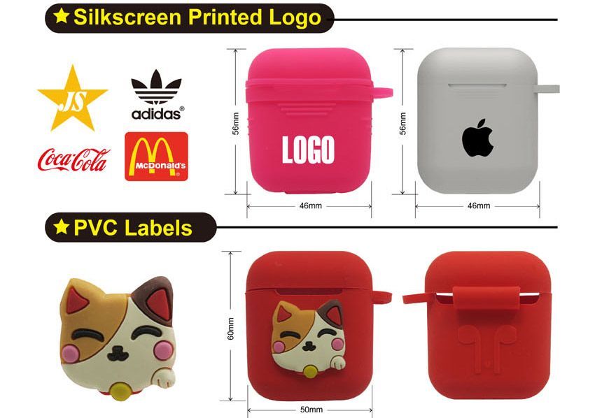 Buy Wholesale China 2022 Designers Customized Luxury Cute Silicone Case Oem  For Airpods Case & For Airpod Case at USD 0.65