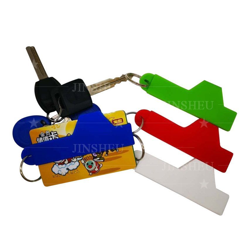 Silicone Band Wallet Keychain