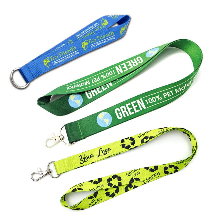 Godkendelse Gnaven Før Eco Friendly Lanyards - 100% made from green material | Woven & Embroidered  Patches Manufacturer | Jin Sheu