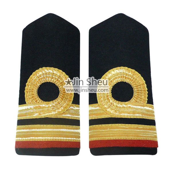 Professional supplier for all kinds of embroidered and woven epaulets.