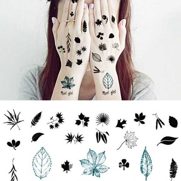 Fashionable water transfer tattoo stickers