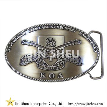 custom belt buckle casting