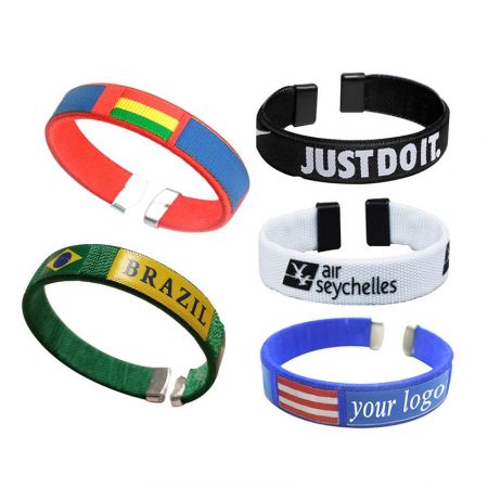 Polyester Bracelets - Promotional Polyester Bracelets