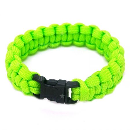 One Color Paracord Survival Bracelet - Mens Paracord Bracelet