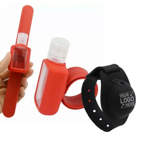 Personalized Hand Sanitizer Bracelet & Wristband - Silicone Sanitizer Bracelets Maker