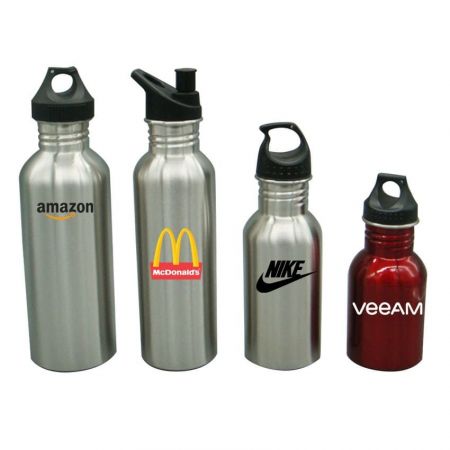 Stainless Steel Sports Water Bottle - Custom Printed Stainless Steel Water Bottles