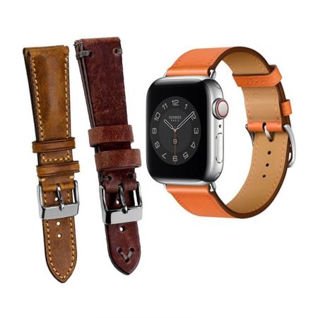 Leather Straps and Bands for Wrist Watches - Leather Wrist Watch Band