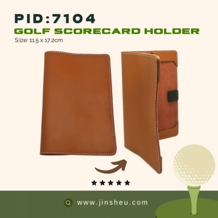 golf scorecard holder custom