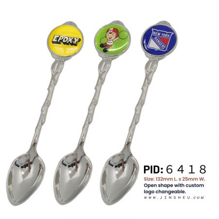 Custom Metal Spoons - Zinc Alloy Souvenir Spoon