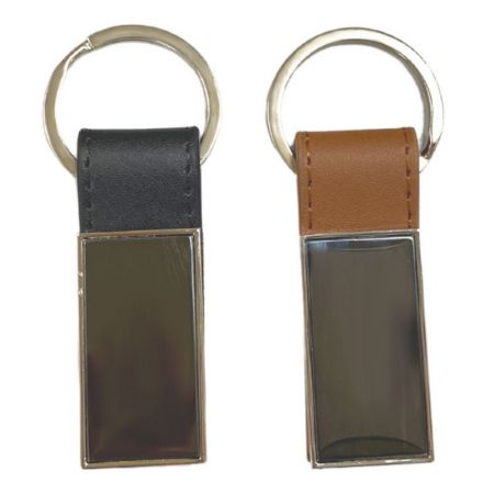 Custom Keychain Leather - Personalized leather key ring